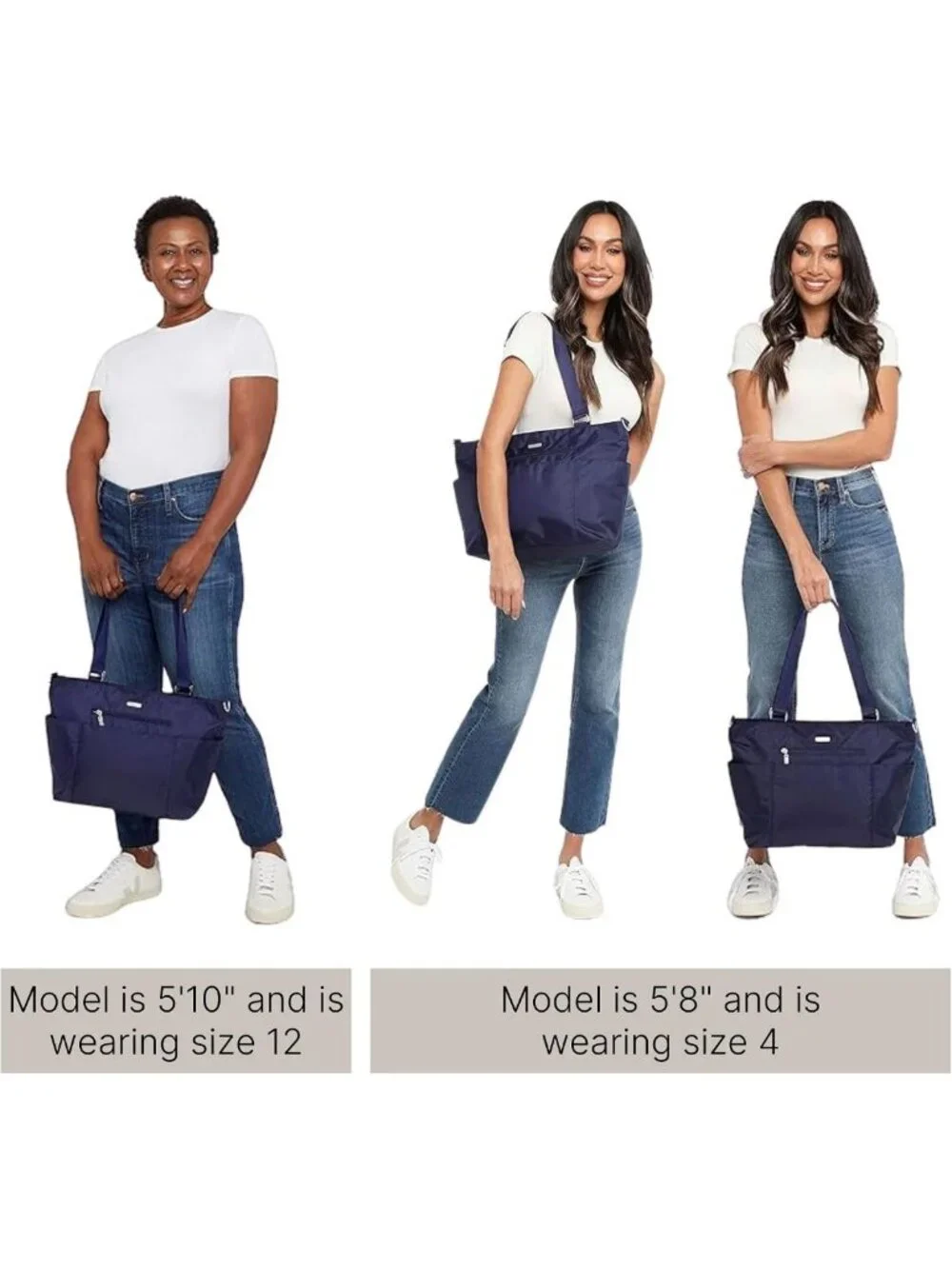Lightweight Laptop Tote Bag with Sleeve - Stylish Work & Travel Crossbody for